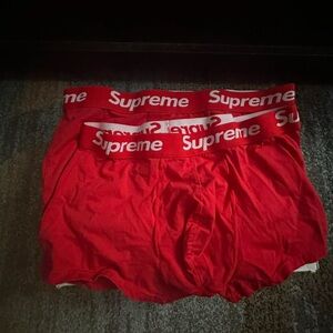 Supreme Men's Red Boxer